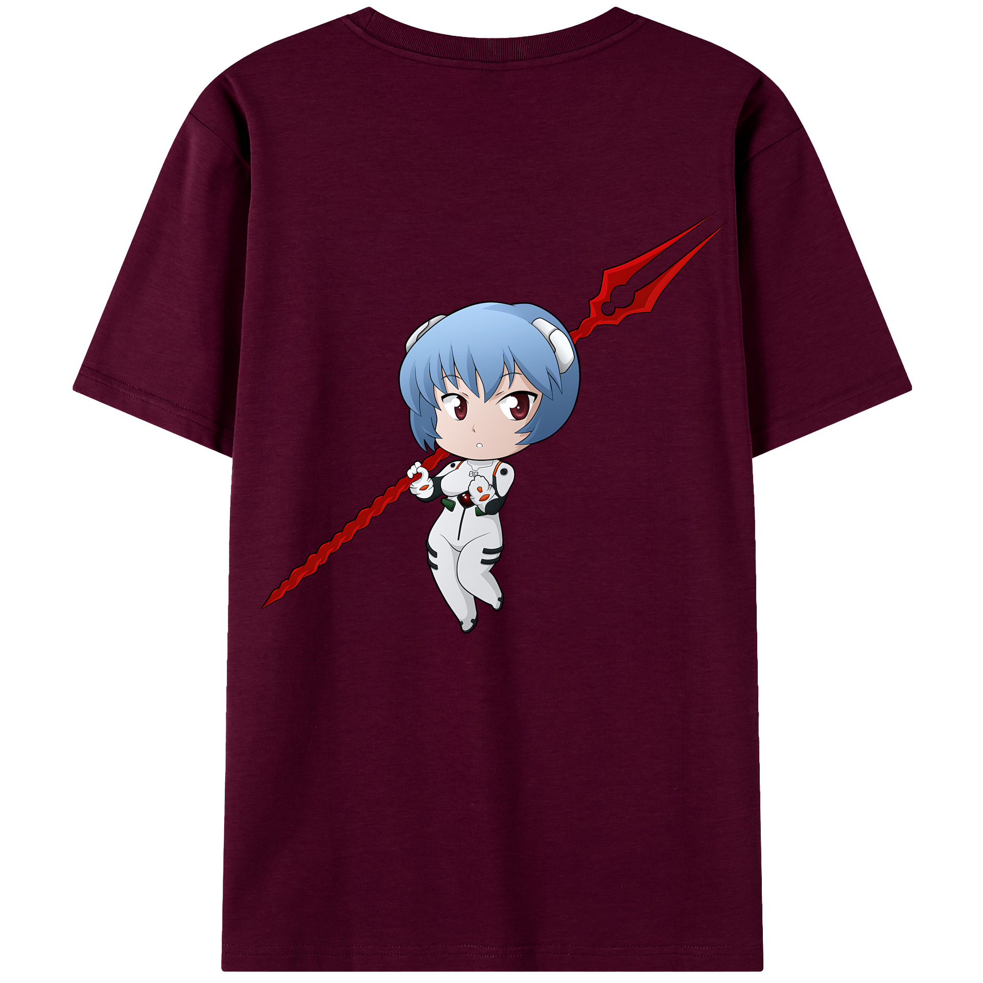 （画像用） EVA 新世紀エヴァンゲリオン レディース半袖Tシャツ(バックプリント)